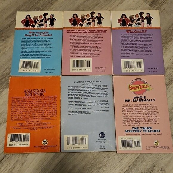 Chapter Book Lot Instant Library Girls Interest Babysitters Mary Kate Homeschool - Picture 8 of 12